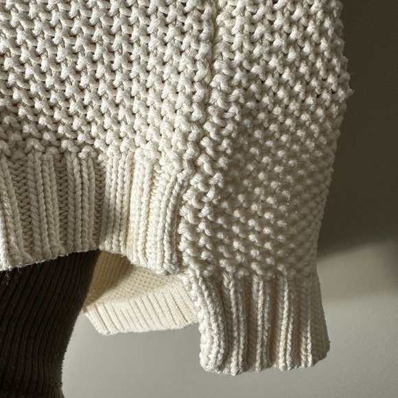 Cynthia Rowley Women’s Cream/Ivory Knitted Sweater- Large - Picture 5 of 12